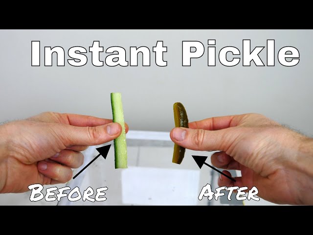 How to Make an Instant Pickle