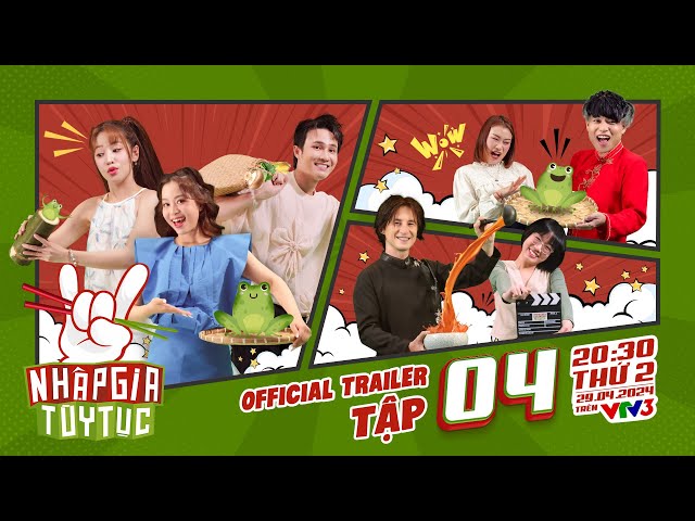 Nhập Gia Tùy Tục 4 - Trailer Tập 4: Vietnam Kun mải mê tấu hài cùng Puka, quên luôn nhiệm vụ nấu ăn?