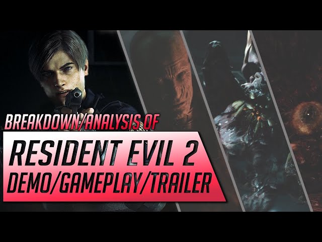 One Shot Demo Resident Evil 2 Remake - (1 Shot RE2 Gamplay/Trailer Analysis)