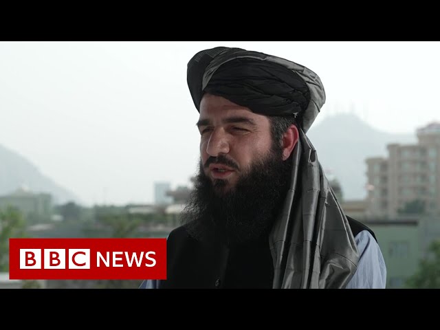Taliban minister asked when Afghan girls can return to school - BBC News