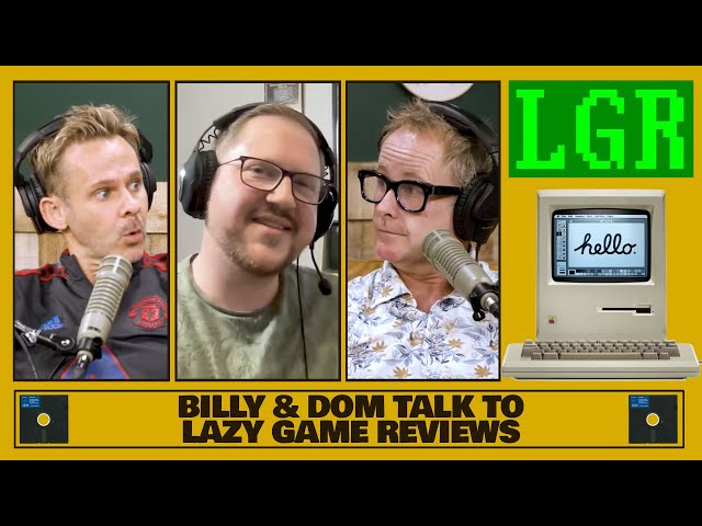 Billy & Dom Talk to Lazy Game Reviews!