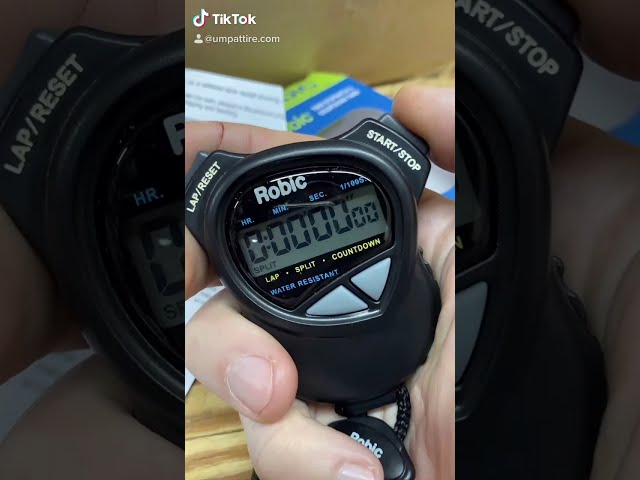 Tools-in-Action: Robic 1000W Umpire & Referee Dual Stopwatch / Countdown Timer