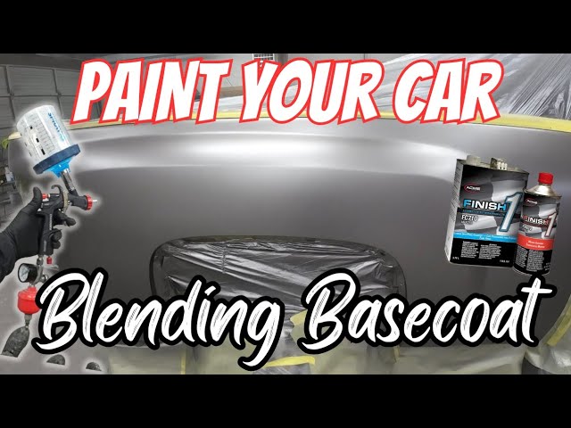How to blend BASECOAT using a COLOR BLENDER