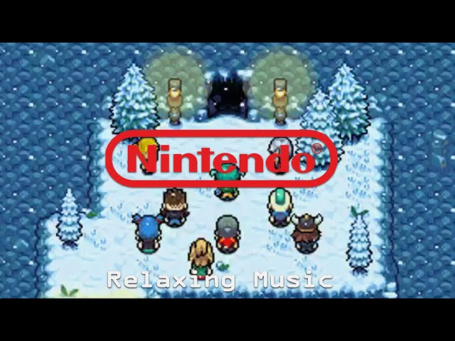 3 hour of relaxing winter video game music calms your mind for study, sleep, work.