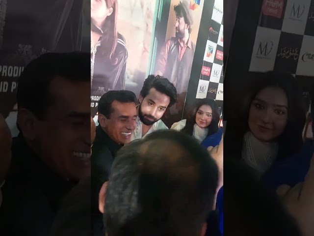 [ BTS ] Bilal Abbas Khan & Durefishan Saleem at "Ishq Murshid" Drama Finale Screening
