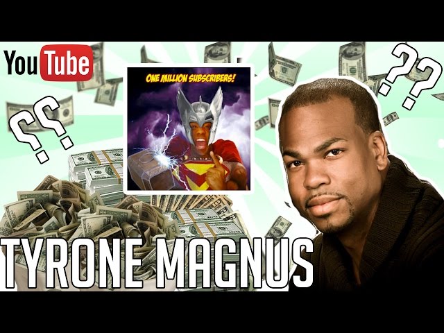 HOW MUCH MONEY DOES TYRONE MAGNUS MAKE ON YOUTUBE 2016 (YOUTUBE EARNINGS)