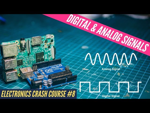 Analog, Digital & PWM Signals for Arduino & Raspberry Pi- Electronics Crash Course #8