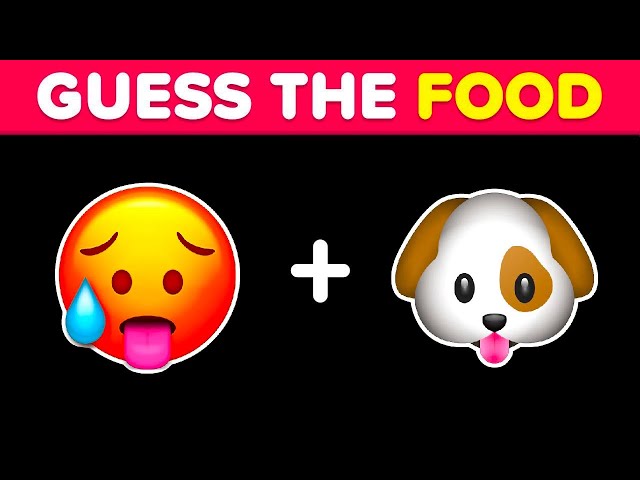 Guess The Food by Emoji | Emoji Quiz