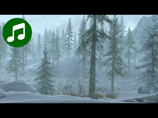 SKYRIM Ambient Music & Ambience 🎵 Shrouded Grove (Relaxing Gaming Music | Skyrim Soundtrack | OST)