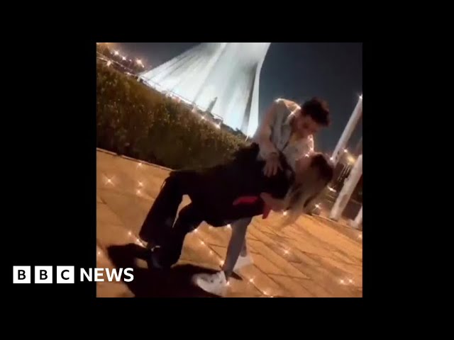 Young Iranian couple sentenced to 10 years in jail for dance near Tehran's Freedom Tower - BBC News