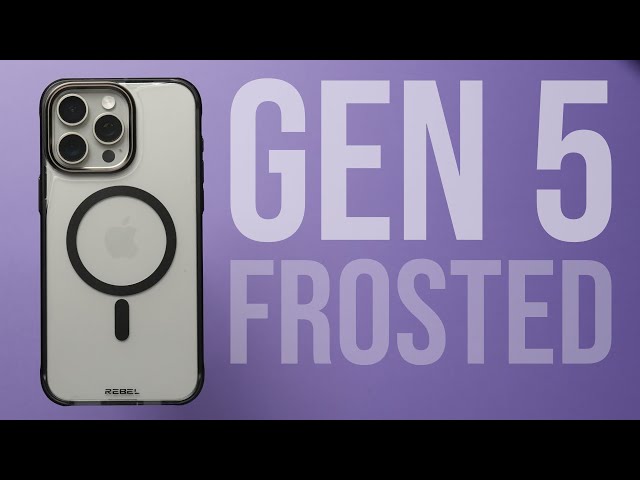 iPhone 15 Pro Max Phone Rebel Gen 5 Frosted! BETTER THAN THE ARAMID VERSION?!