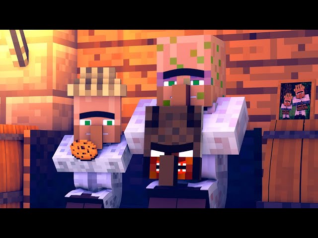 Granny vs Villager Life 5 - Minecraft Animation