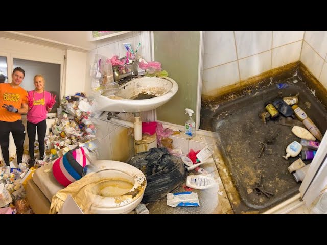 The Dirtiest Houses in the World!!😱 Speed Cleaning Them to Perfection for Free✨