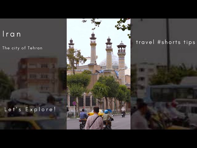 Travel in Tehran | Walking Guide #shorts | سفر در تهران