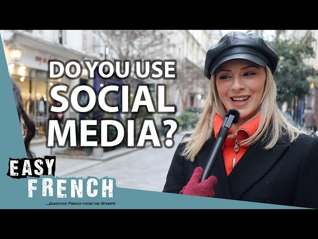 Instagram, Facebook, X: Do The French Use Social Media? | Easy French 196