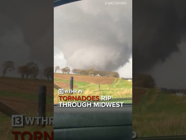 Tornadoes rip through Midwest