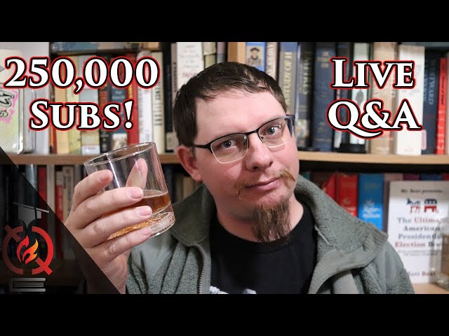250k subscribers!  Live Q&A