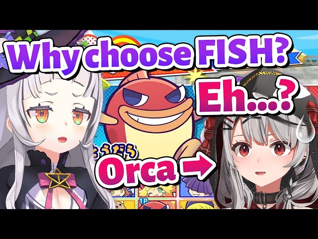 Shion asks Chloe, who is the fish, why she chose the fish【Hololive Clip/EngSub】