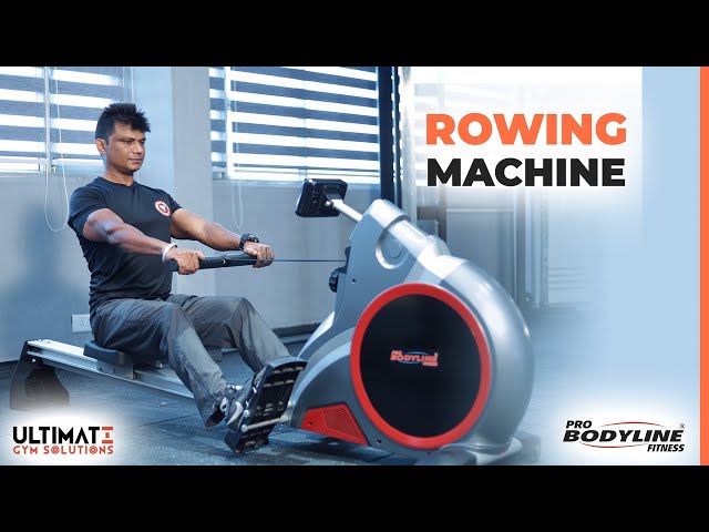 Magnetic Rowing Machine | Probodyline Fitness | Ultimate Gym Solutions | Abhishek Gagneja