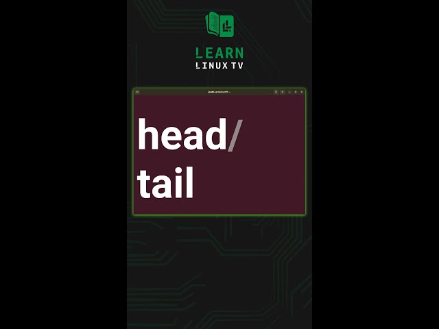 Linux CLI in 60 Seconds - head & tail
