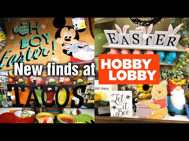 HOBBY LOBBY - Shopping for new items!