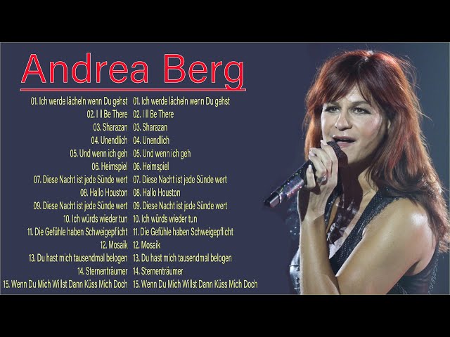Lieder von Andrea Berg - Hits von Andrea Berg - Ganzes Album von Andrea Berg