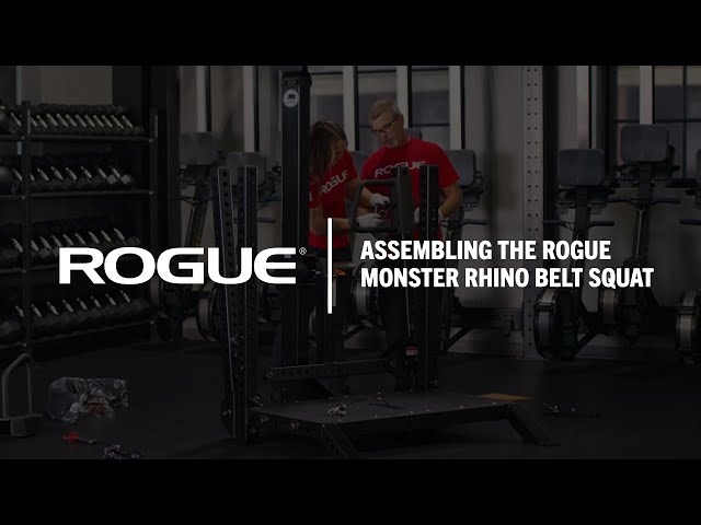 How to Assemble The Rogue Monster Rhino Belt Squat - Stand Alone
