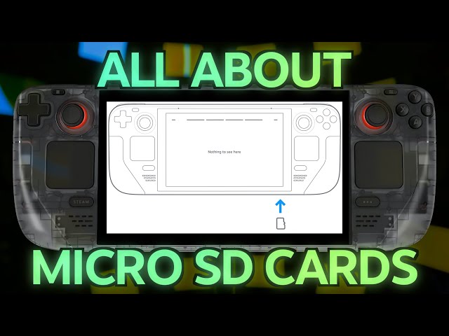 「The Steam Deck Masterclass Vol 13 - All About MicroSD Cards」