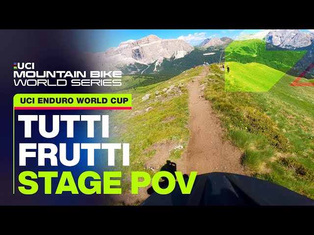 Is this the best enduro stage in the world? | UCI Mountain Bike Enduro World Cup