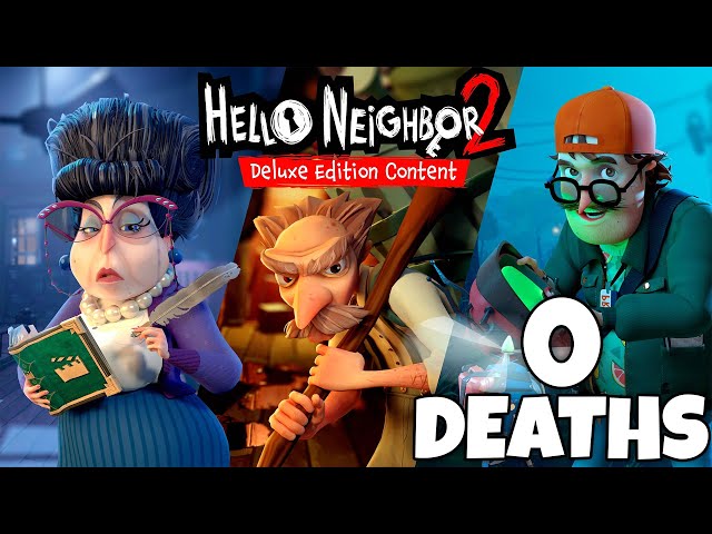 Completing Hello Neighbor 2 DLC'S without getting Caught!