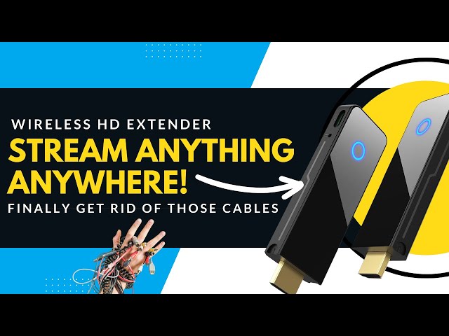 STREAM ANYTHING, ANYWHERE WIRELESSLY - FINALLY GET RID OF THOSE CABLES AND CAST TO ANY TV