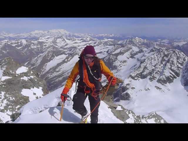 Torre del GranSanPietro - one of the best Ski Alpinism Peaks in the Aosta Valley
