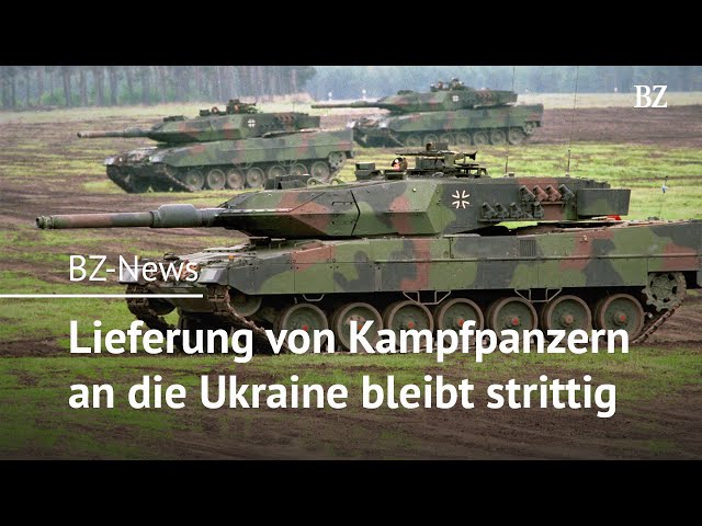 Debatte um die Lieferung von Kampfpanzern an die Ukraine