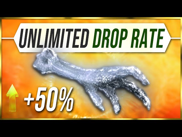 Elden Ring +50% DROP Rate with Unlimited Silver Pickled Fowl Foot Farm Guide!