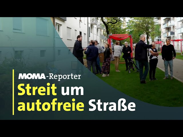 Streit um autofreie Straße–Platz zum Spielen oder zum Parken?| ARD-Morgenmagazin