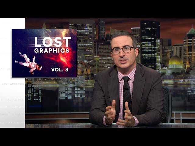 Lost Graphics Vol. 3 (Web Exclusive): Last Week Tonight with John Oliver (HBO)