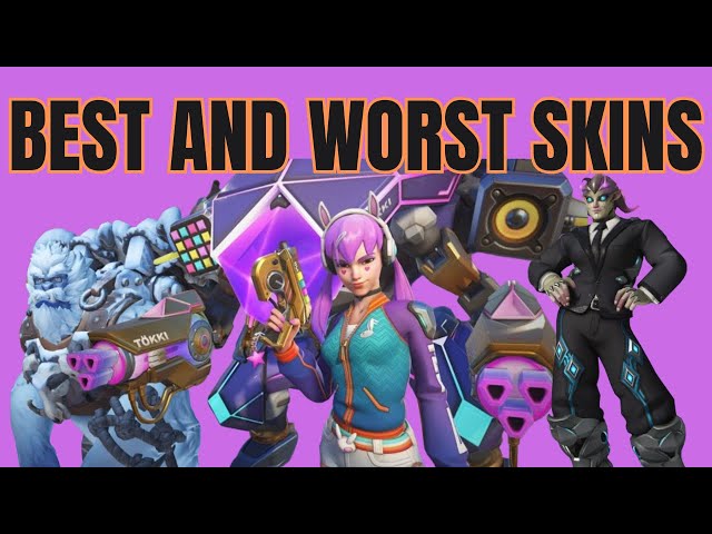 THE BEST AND WORST SKIN FOR EACH TANK HERO IN OVERWATCH 2!