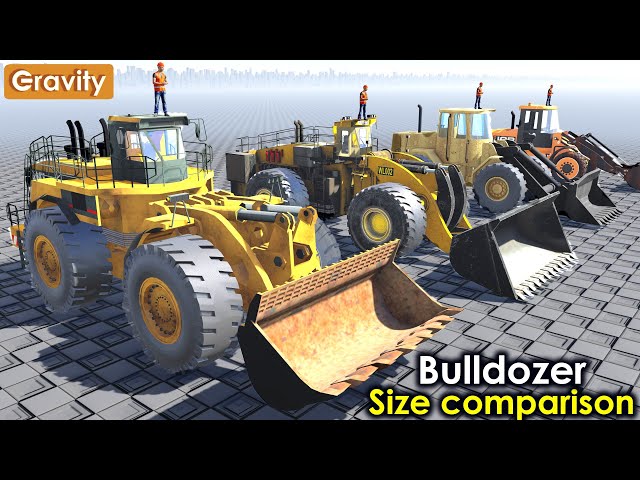 Bulldozer Size Comparison
