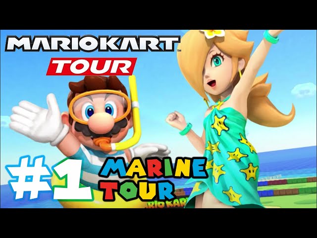 Mario Kart Tour: MARINE TOUR is here!! - Part 1