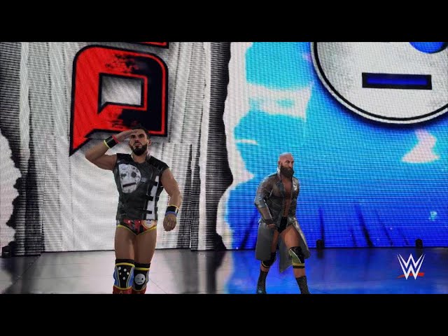 WWE 2K24 FULL MATCH: Rhodes & Owens vs AOP vs DIY - TLC Triple Tag, World Tag Team Championships