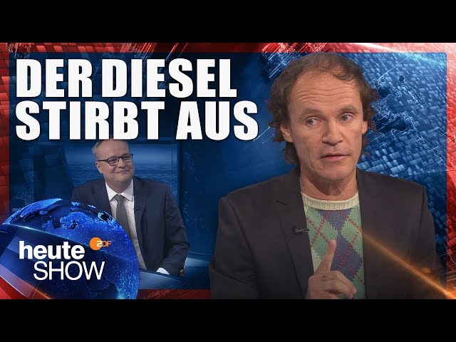 Olaf Schubert über die drohenden Dieselfahrverbote | heute-show vom 02.03.2018
