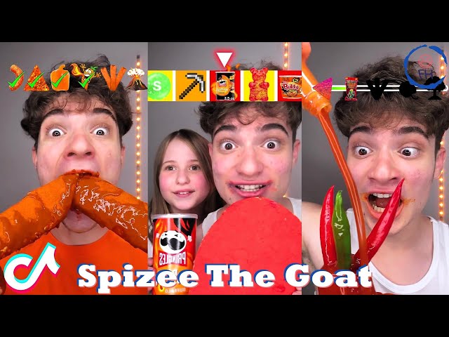 *2 HOUR* Extreme Spicy Food Compilation | Spizee The Goat TikTok 2024 #2