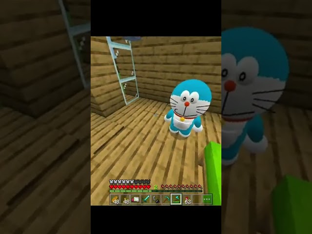 Someone Kidnapped Doreamon in Minecraft #shorts