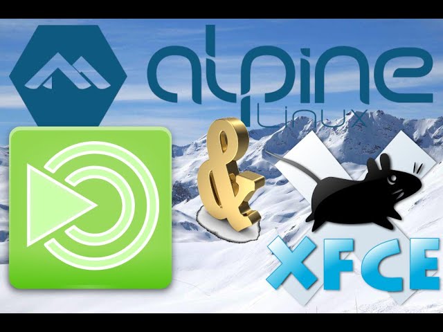Alpine Linux Desktop установка MATE и XFCE