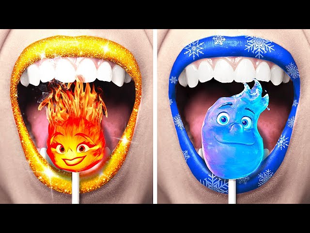 HOT VS COLD BATTLE ✨ The Best Challenges and Most Successful Hacks of 2023 by GiGaZoom