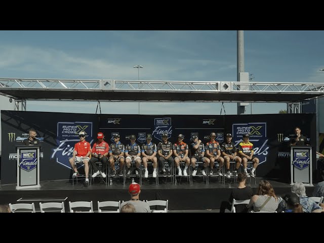 SuperMotocross: Pre Race Press Conference: Concord, NC