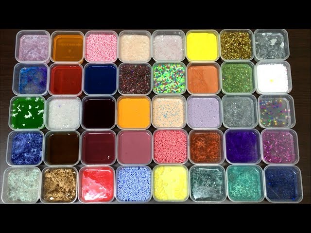 Mixing 40 DIY SLIMES Together !! Relaxing Slimesmoothie Satisfying Slime Video #18