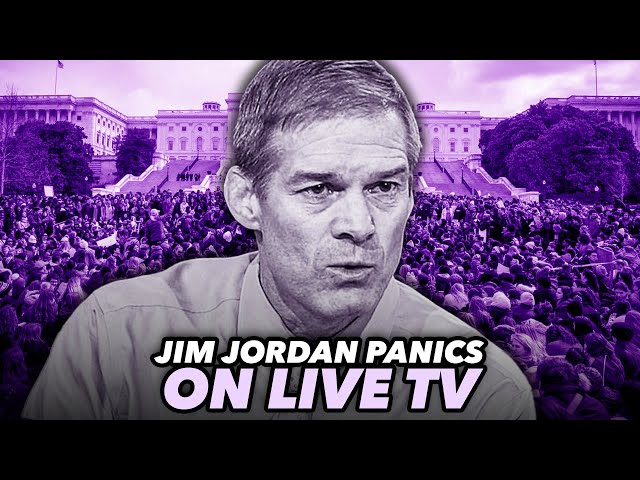 Jim Jordan Panics On TV As His Career Goes Down In Flames