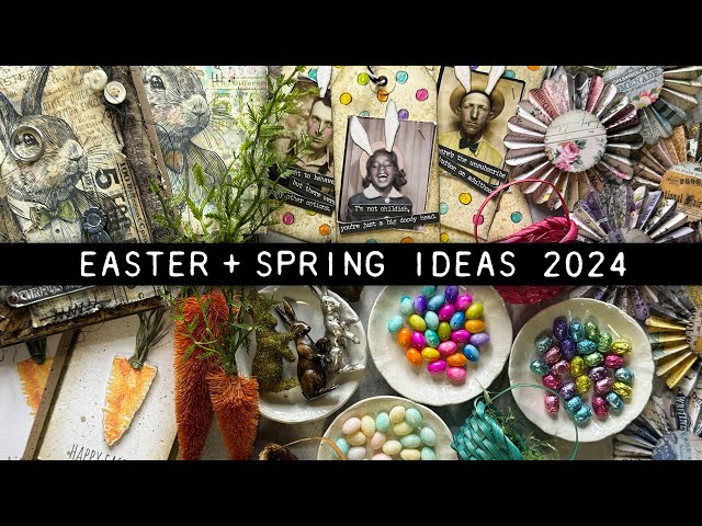 Tim Holtz Easter + Spring Ideas 2024