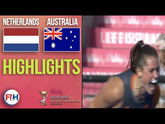 Netherlands v Australia | 2018 Women's World Cup | HIGHLIGHTS